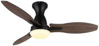 GLOBO LIGHTING Deckenleuchte GALE, LED fest integriert, Deckenventilator