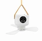 HAC24 Deckenventilator Portabler Akku Ventilator Outdoor Camping, zum H&auml;ngen...