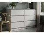 Home Collective Kommode mit 6 Schubladen 95, 120, 140, 160 cm breit Holz Schrank