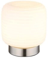 GLOBO LIGHTING LED Nachttischlampe, Leuchtmittel inklusive, Warmwei&szlig;, LED