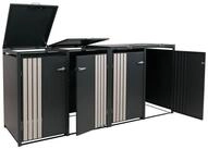 PROREGAL&reg; M&uuml;lltonnenbox M&uuml;lltonnenverkleidung in verschiedenen Ausf&uuml;hrungen,