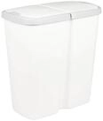 vidaXL Terrassendielen M&uuml;lltonne Wei&szlig; 48,5 x 28 x 51 cm PP, BxL: je 28x48.5...