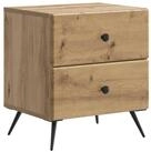vidaXL Nachttisch 43 x 34,5 x 47,5 cm Nachttisch Nachtschrank Nachtkommode