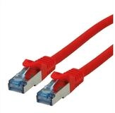 ROLINE Patchkabel Cat.6A S/FTP (PiMF) LAN-Kabel, RJ-45 M&auml;nnlich (Stecker),...