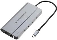 Conceptronic Laptop-Dockingstation DONN34G 10-in-1 USB 3.2 Gen 2 MST...