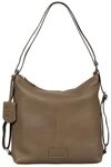 Burkely Schultertasche Backpack Hobo, aus echtem Leder
