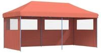 vidaXL Partyzelt Partyzelt 292 x 580 x 315 cm Terrakotta Oxford-Stoff