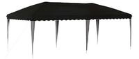 vidaXL Partyzelt Pop-up Partyzelt 575 x 290 x 245 cm Schwarz