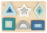 BIECO Steckpuzzle Steckpuzzle Holz Geometrische Formen Puzzle Baby...