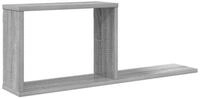 vidaXL Wandregal 80 x 15 x 30 cm Schweberegale Sonoma-Grau 80x15x30 cm...
