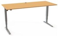 Stier Eckschreibtisch STIER Elektrisch h&ouml;henverstellbarer Schreibtisch 501-43...