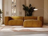 GrainGold Ecksofa L-Form Landi L, Set, Couch, T25-Schaum, Freistehendes,...