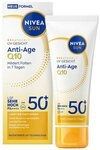 Nivea Sun Anti-Aging-Creme UV Gesicht Q10 Anti Age Creme LSF 50+ 40ml, 1-tlg.,