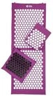 bodhi Akupressurmatte VITAL Akupressurmatte XL Deluxe-Set SOFT aubergine