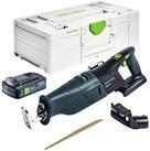 FESTOOL Akku-Recipros&auml;ge RSC 18 EB-Basic Akku S&auml;bels&auml;ge 18 V Brushless + 1x...