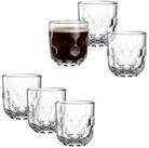LEONARDO Gl&auml;ser-Set Kaffee-Glas GOCCE, 220 ml, 6er-Set, 6-tlg., Glas, 1....