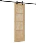 vidaXL Zimmert&uuml;r 61 x 198,5 cm Schiebet&uuml;r ORKDAL Natur 61x198,5 cm Massives