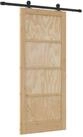 vidaXL Zimmert&uuml;r 86 x 198,5 cm Schiebet&uuml;r ORKDAL Natur 86x198,5 cm Massives