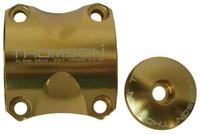 Thomson Fahrradlenker Thomson Lenkerklemmung Kit Elite X4 MTB 31,8 gold