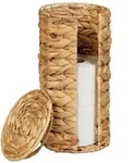 relaxdays Toiletten-Ersatzrollenhalter Toilettenpapier Aufbewahrung 3 Rollen...