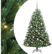 vidaXL K&uuml;nstlicher Weihnachtsbaum, K&uuml;nstlicher klappbarer Weihnachtsbaum mit...