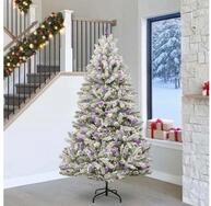 vidaXL K&uuml;nstlicher Weihnachtsbaum, K&uuml;nstlicher Weihnachtsbaum Gr&uuml;n und Wei&szlig;...