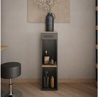 Vicco Weinregal Repose, Goldkraft Eiche/Anthrazit, 30 x 106 cm, 1-tlg.