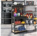 HOMCOM Werkstatt-Set Werkbank 80 x 40,5 x 155 cm Werkzeugbank mit Lochwand,...
