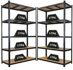 PROREGAL&reg; Schwerlastregal MegaDeal Garagenregal Steckregal Lagerregal RAGNAR...