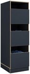 VCM Hochschrank Badschrank Rislo H. 162 x B. 50 x T. 60 cm