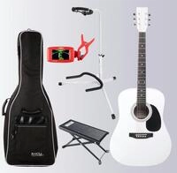 Classic Cantabile Westerngitarre Gitarrenset Dreadnought-Style - Korpus: Linde,...