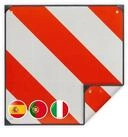 relaxdays Warnschild Warntafel Italien Spanien Portugal, (1 St)