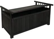 PROREGAL&reg; Gartenbox Aufbewahrungstruhe 53x108x60cm Tanne Holz Gartentruhe Truhe