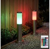 GLOBO LIGHTING LED Au&szlig;en-Stehlampe, Leuchtmittel inklusive, Warmwei&szlig;,...