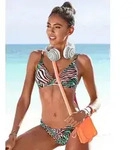 Venice Beach Bikini-Hose Maia mit hohem Beinausschnitt gr&uuml;n 38
