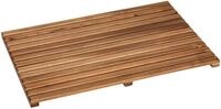WENKO Duschmatte Modell Indoor & Outdoor, H&ouml;he 2,5 mm, Holz, rechteckig,...