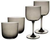 like. by Villeroy & Boch Gl&auml;ser-Set Like Glass Wein- und Wassergl&auml;ser 4er Set,