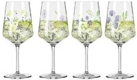 Ritzenhoff Cocktailglas Ritzenhoff Sommertau Hugo 4er-Set F25, Kristallglas