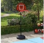 SPORTNOW Basketballst&auml;nder Magnet-Dartscheibe 129-179 cm (Basketballkorb,...