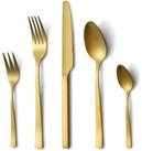 LuxusKollektion Besteck-Set Besteck Edelstahl Gold 6er Gabel L&ouml;ffel 30 Teilig...