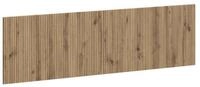 vidaXL Bett Wandmontiertes Kopfteil ARNHEM Artisan-Eiche Holzwerkstoff