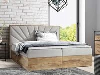 MIRJAN24 Boxspringbett Wood VII (mit zwei Bettk&auml;sten f&uuml;r die Bettw&auml;sche),