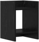 vidaXL Blumenst&auml;nder Pflanzenst&auml;nder Schwarz Eichen-Optik 30 x 30 x 40 cm (1...