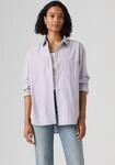 Jeansbluse LEVI'S "HARLIE BOYFRIEND SHIRT", Damen, Gr. S (36), costanza stripe