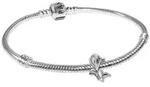 Pandora Silberarmband 21769, Starterset f&uuml;r Damen Tulpe silberfarben 19 cm