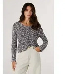 Pepe Jeans V-Ausschnitt-Pullover jumper KODA SWEATER rosa L (40)
