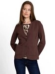 TOM TAILOR Sweatblazer Fitted mit aufgesetzten Taschen und Struktur