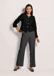 MADELEINE Kurzblazer Eleganter Tweed-Kurzblazer mit Metallkn&ouml;pfen...