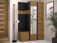MIRJAN24 Garderoben-Set Orion XXVI, (Komplett-Set, Schrank, Kleiderschrank mit