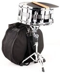 XDrum Snare Drum Metall-Snare mit Teppichabhebung,Starter-Set, inkl....